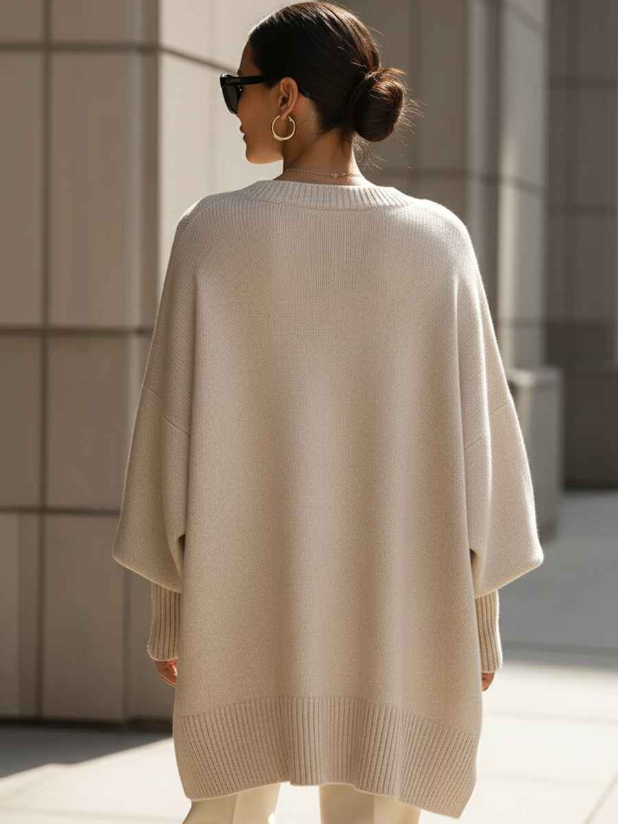 Women’s Effortless Elegance Oversized Poncho