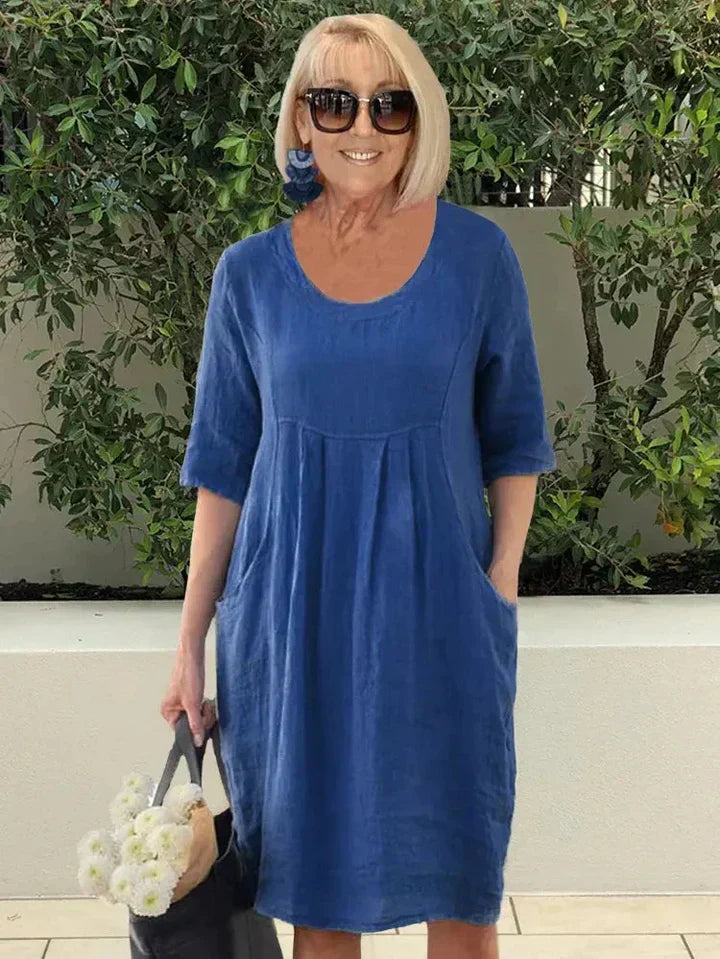 Women's Loose Dress with Pockets