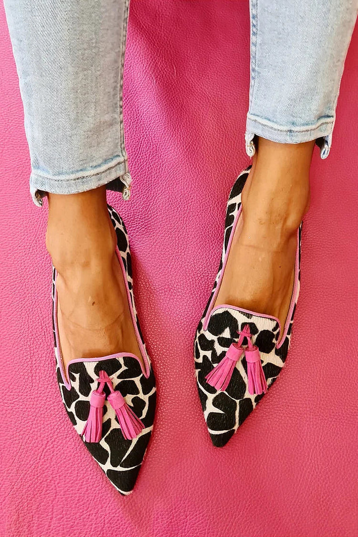 Women’s Sophisticated Loafers With Pointed Toe Cap