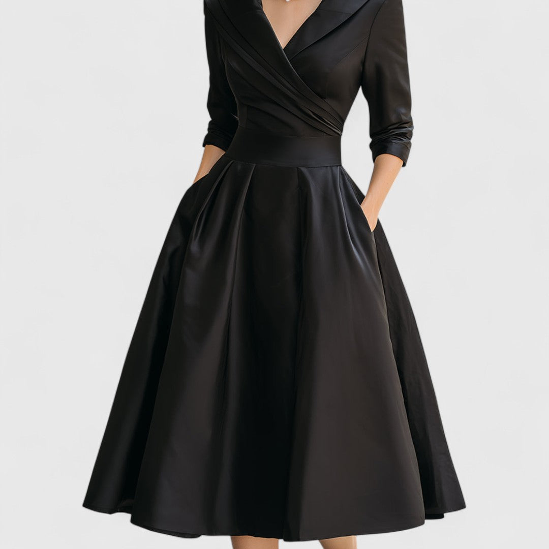 Women’s A Line Evening Dress | Midi