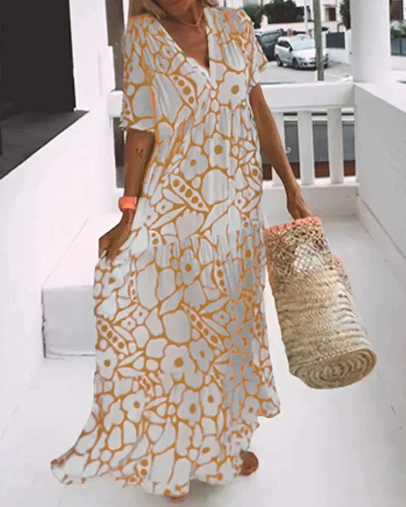 Women's Lightweight and Fluid Summer Dress