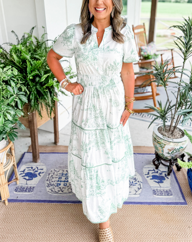 Women's Classic Toile Maxi