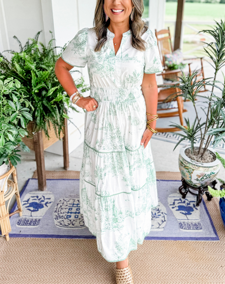 Women's Classic Toile Maxi
