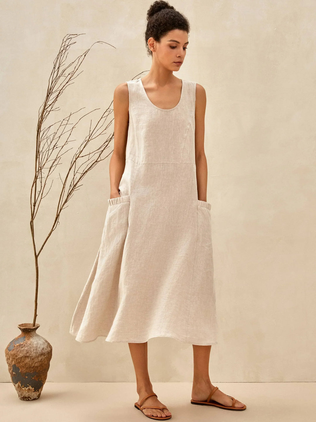 Women's  Elegant Dress with Pockets
