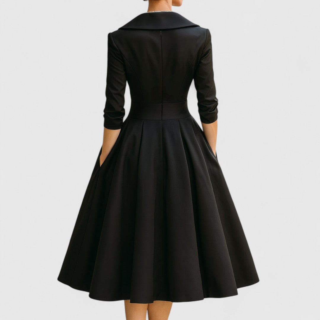 Women’s A Line Evening Dress | Midi