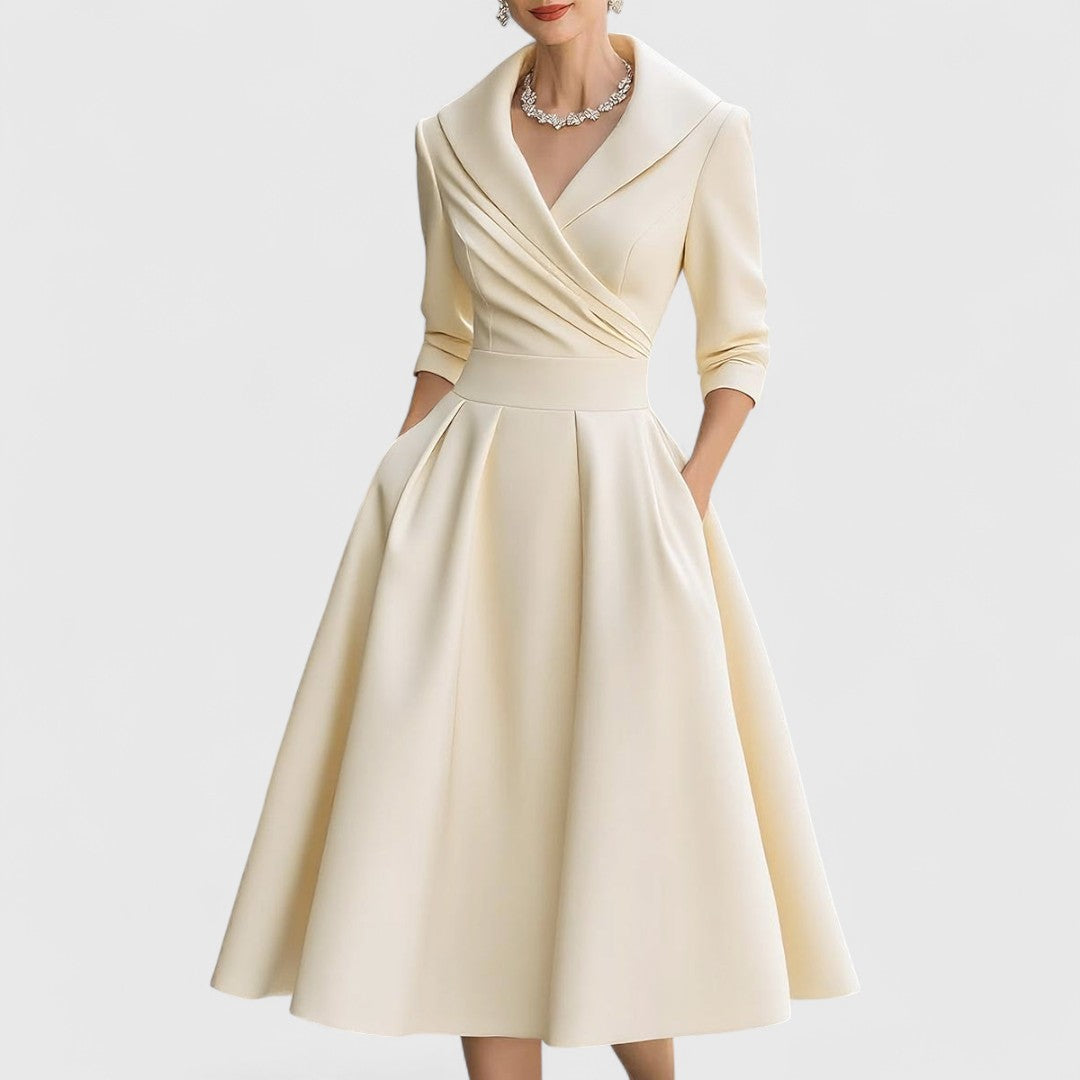 Women’s A Line Evening Dress | Midi