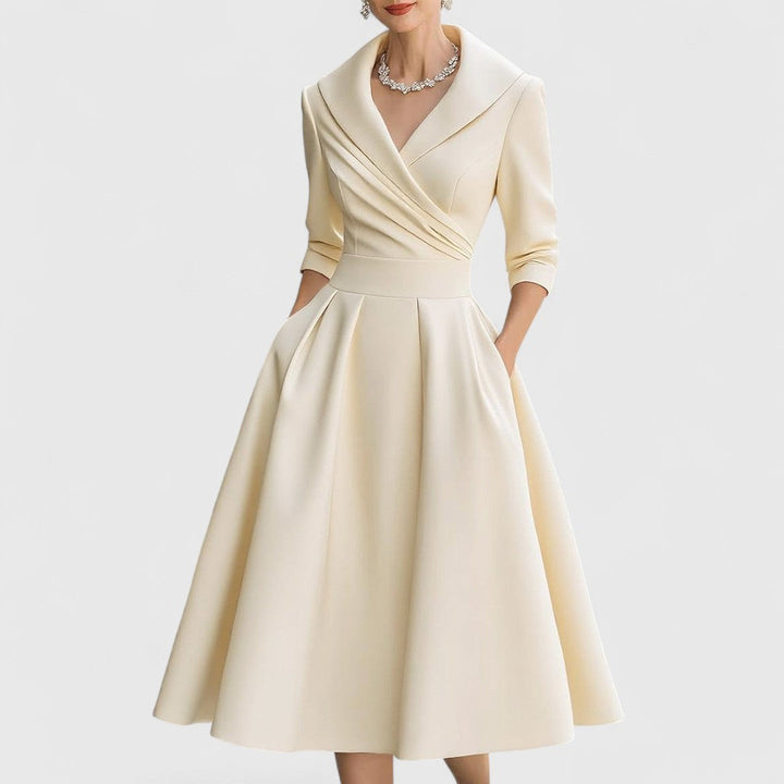Women’s A Line Evening Dress | Midi