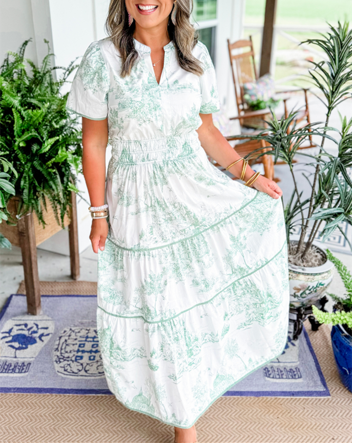 Women's Classic Toile Maxi