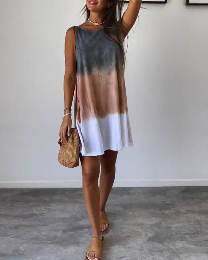 Women’s Casual Gradient Dress