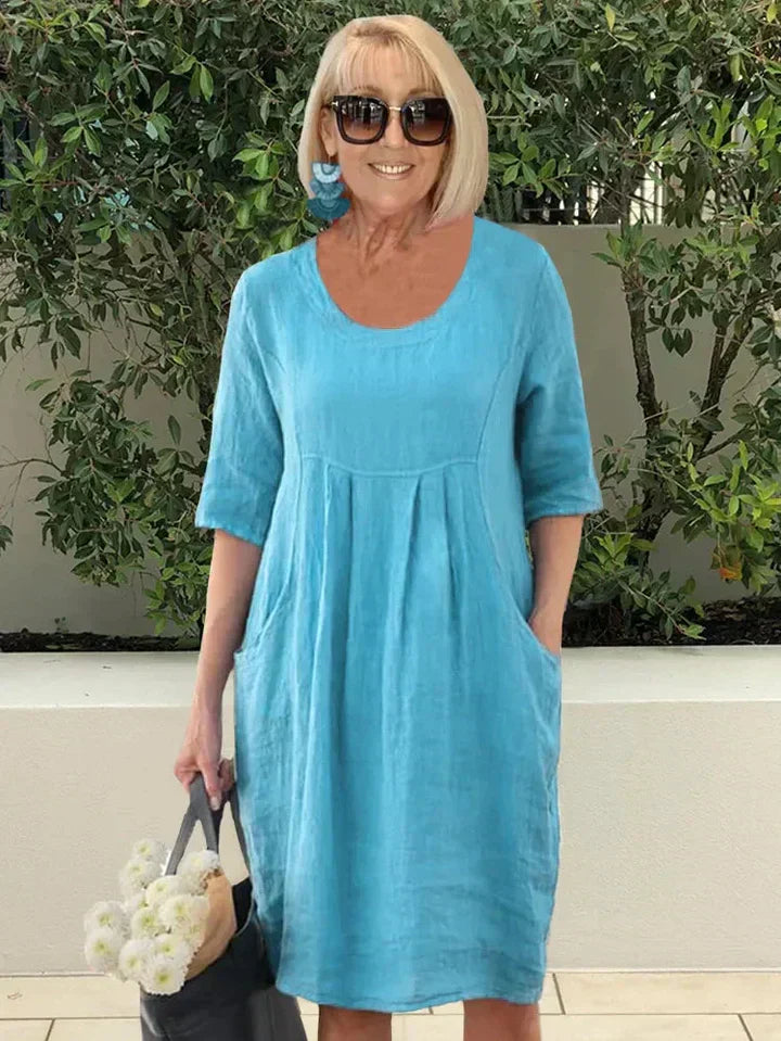 Women's Loose Dress with Pockets