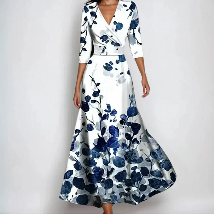 Women's Luxury Floral Dress