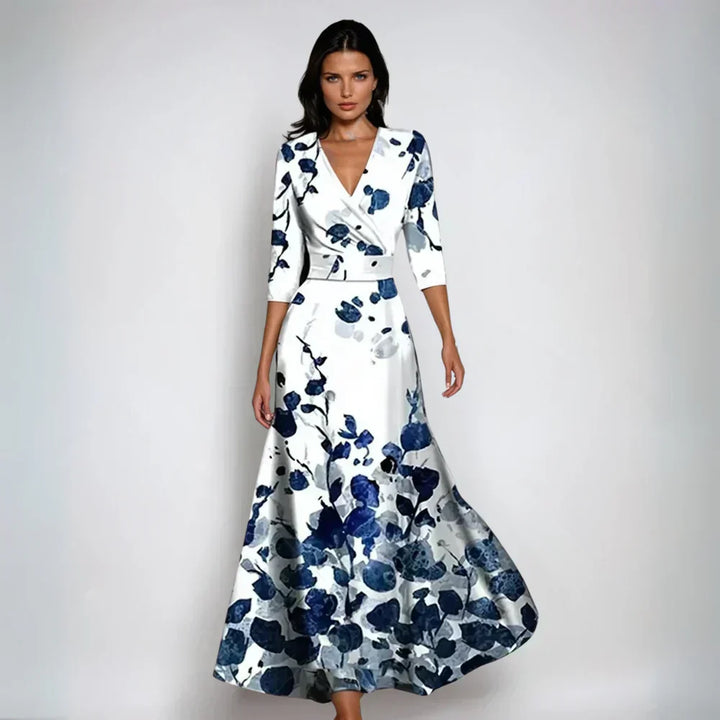 Women’s Chic Bloom Wrap Dress