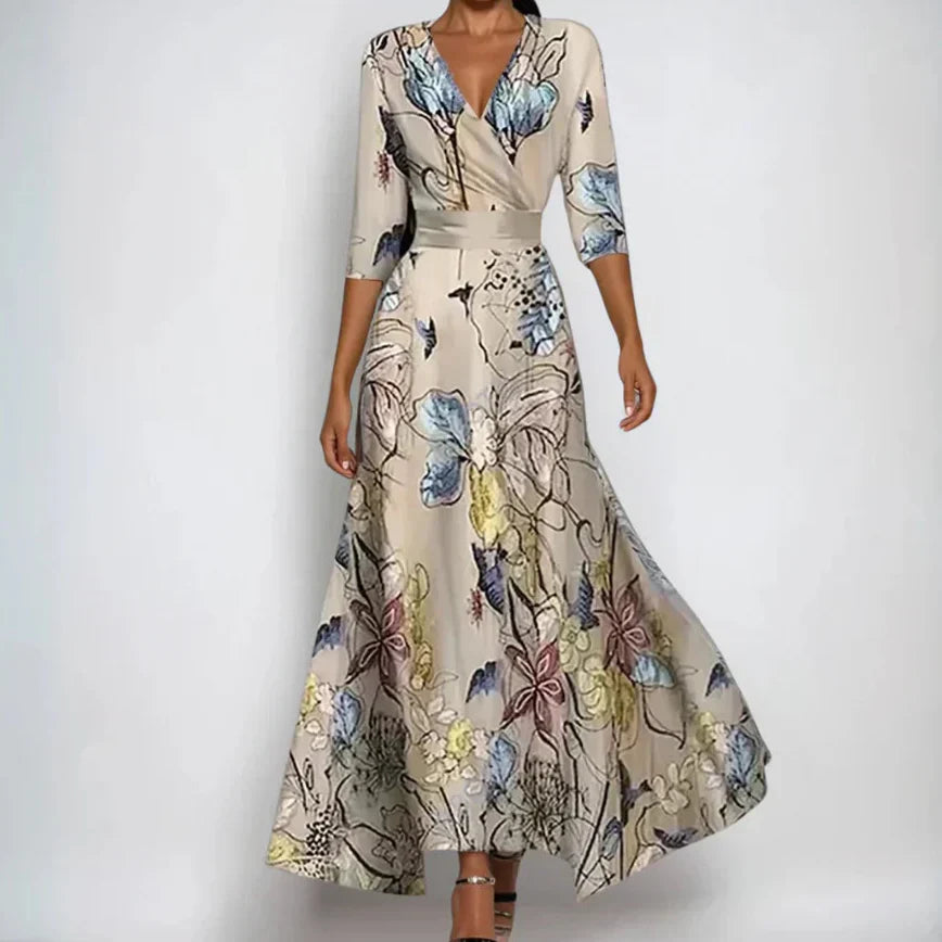 Women's Luxury Floral Dress