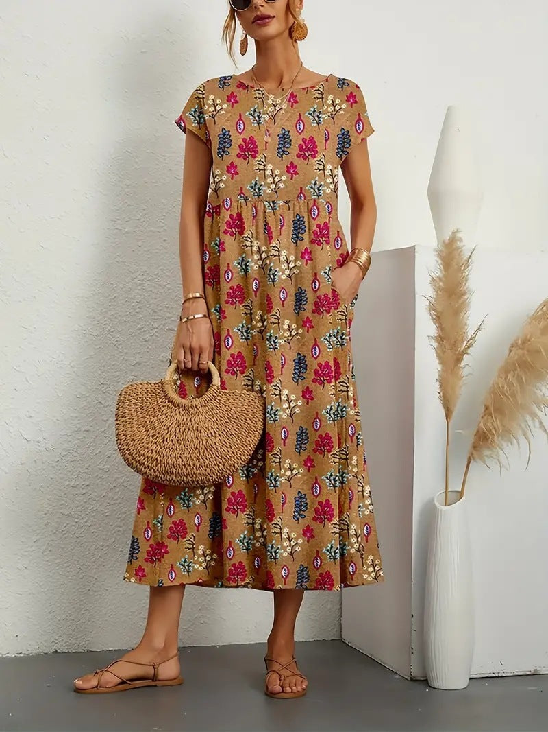 Women's Chic Floral Dress