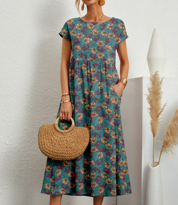 Women's Chic Floral Dress