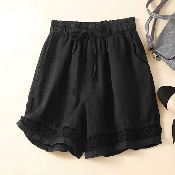 Women's Relaxed Embroidered Shorts