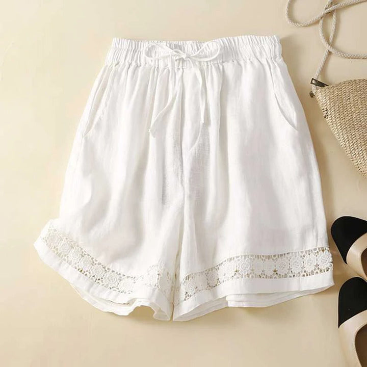 Women's Relaxed Embroidered Shorts