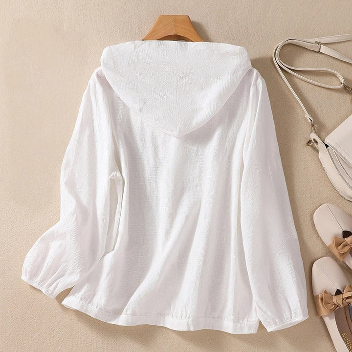 Women's Relaxed Hooded Shirt