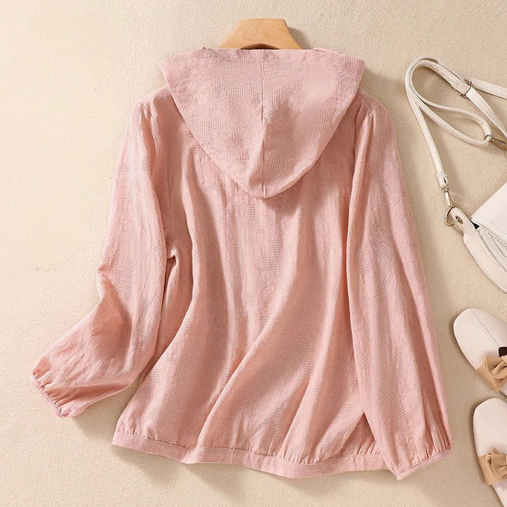 Women's Relaxed Hooded Shirt