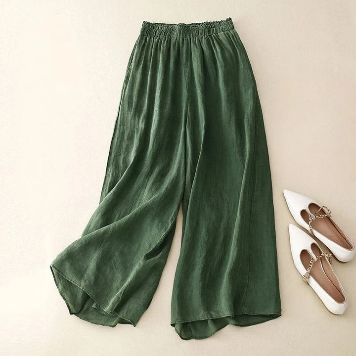 Women's Elegant Loose Waistband Pants