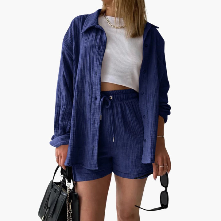Women's Chic and Casual Two-Piece Set