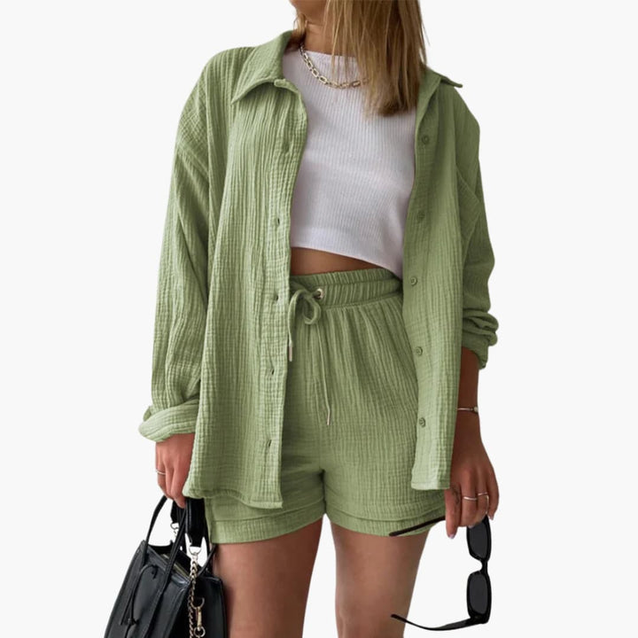 Women's Chic and Casual Two-Piece Set