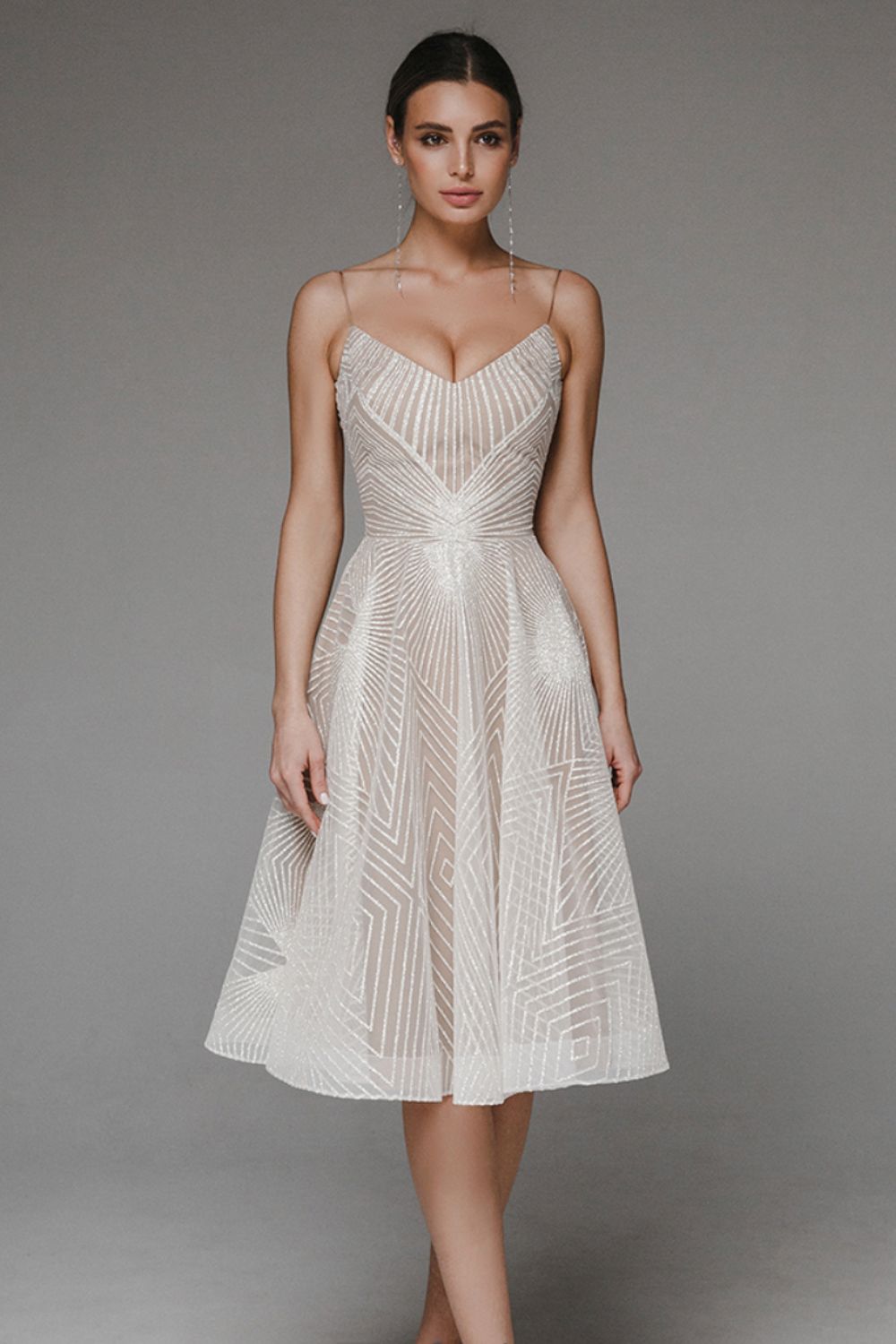 Women's Sparkly Floor Length Party Dress