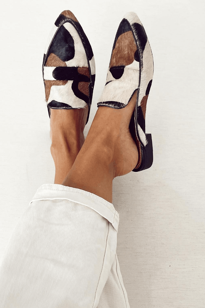 Women’s Loafer With Abstract Pattern