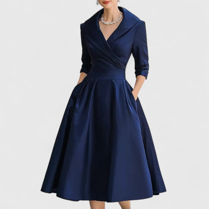 Women’s A Line Evening Dress | Midi