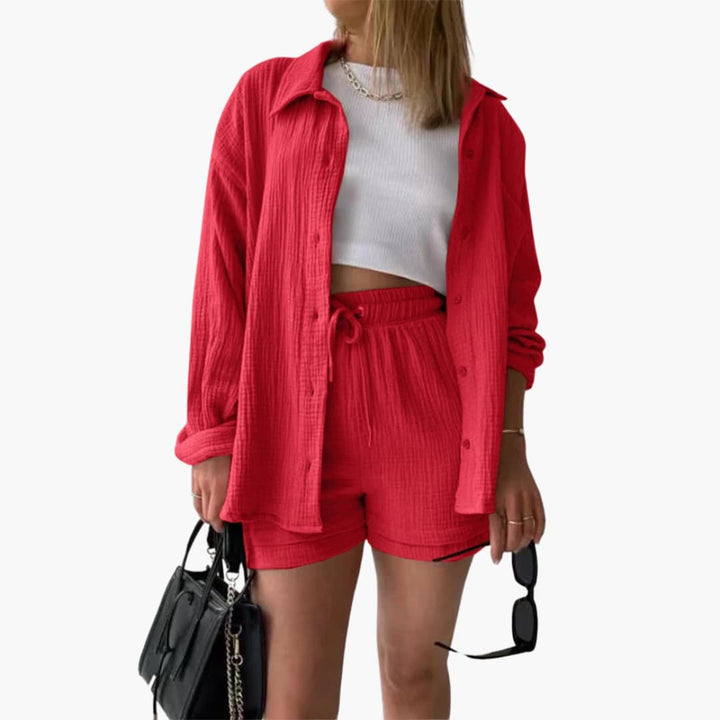 Women's Chic and Casual Two-Piece Set