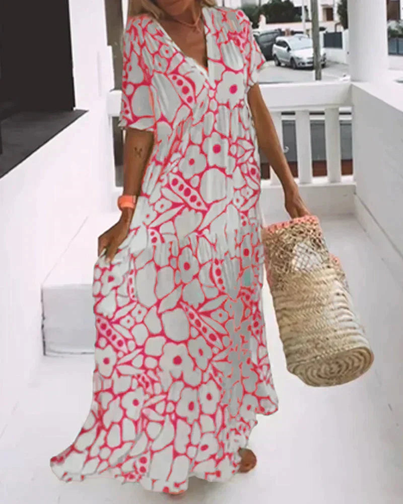 Women's Lightweight and Fluid Summer Dress