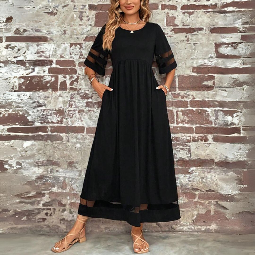 Women's Flattering Elegance Dress With Tummy Coverage