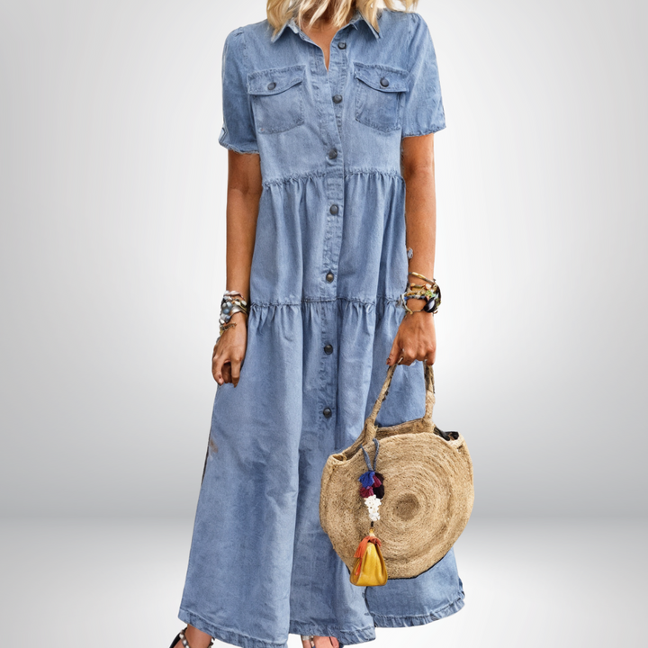 Women's Soft Denim Dress