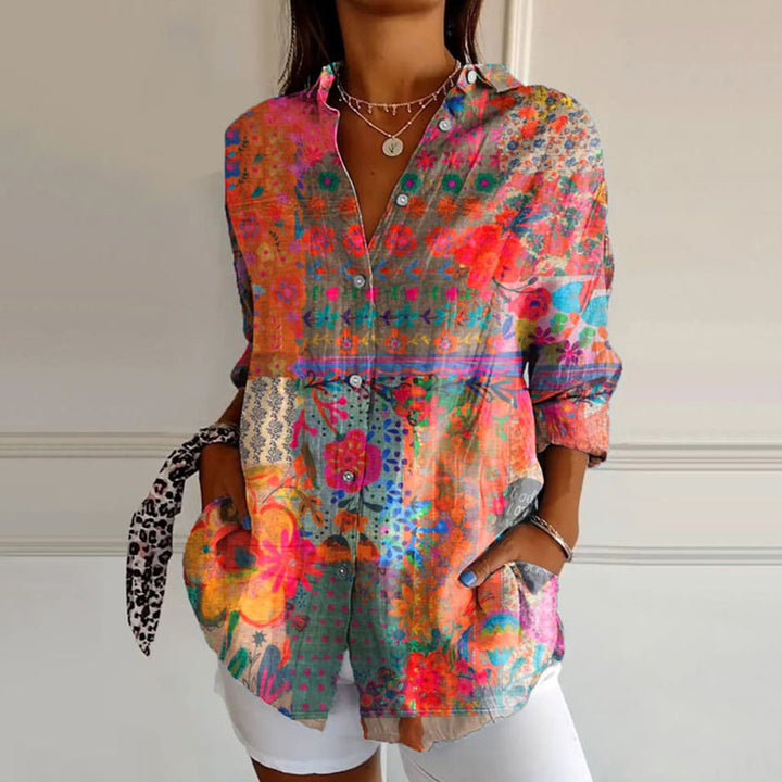 Women's Floral Blouse