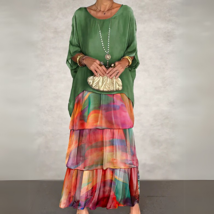 Women's Elegant Long Flowing Dress