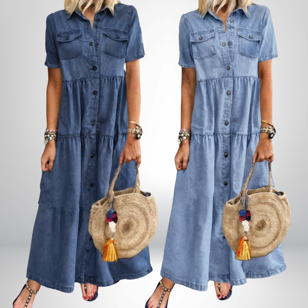 Women's Soft Denim Dress