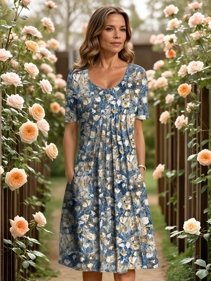 Women’s Elegant Dress With Tummy Coverage