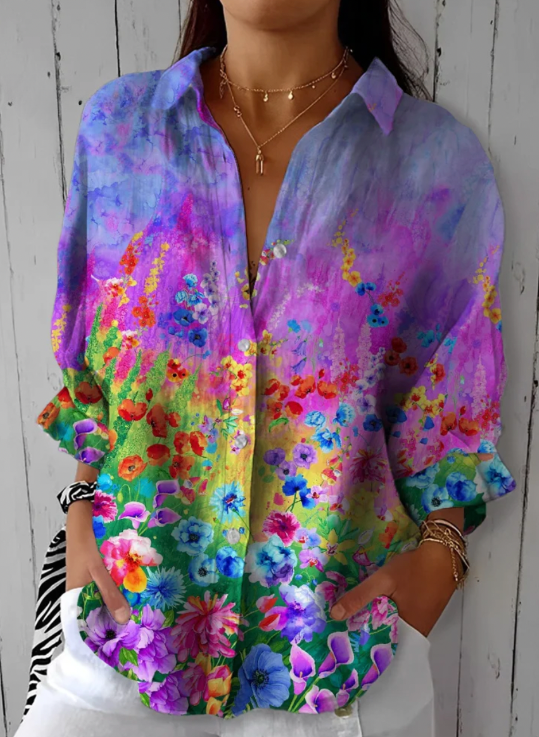 Women’s Flora Bliss Button-Up Shirt