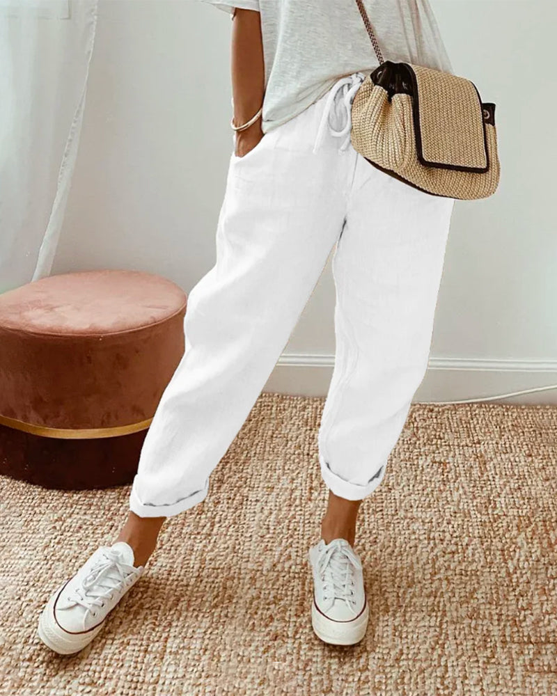 Women's Casual & Elegant Waistband Trouser