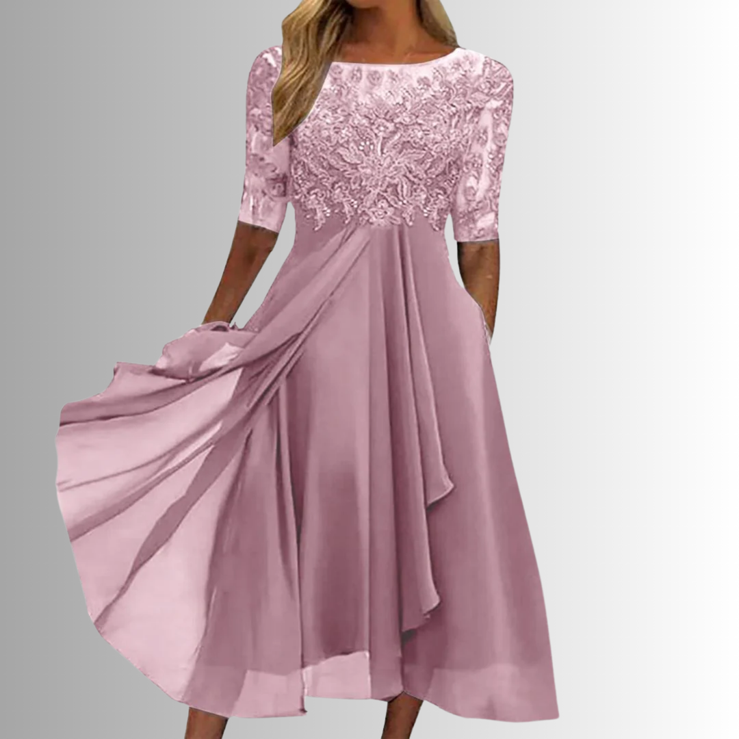 Women's  Timeless Lace Elegance Dress