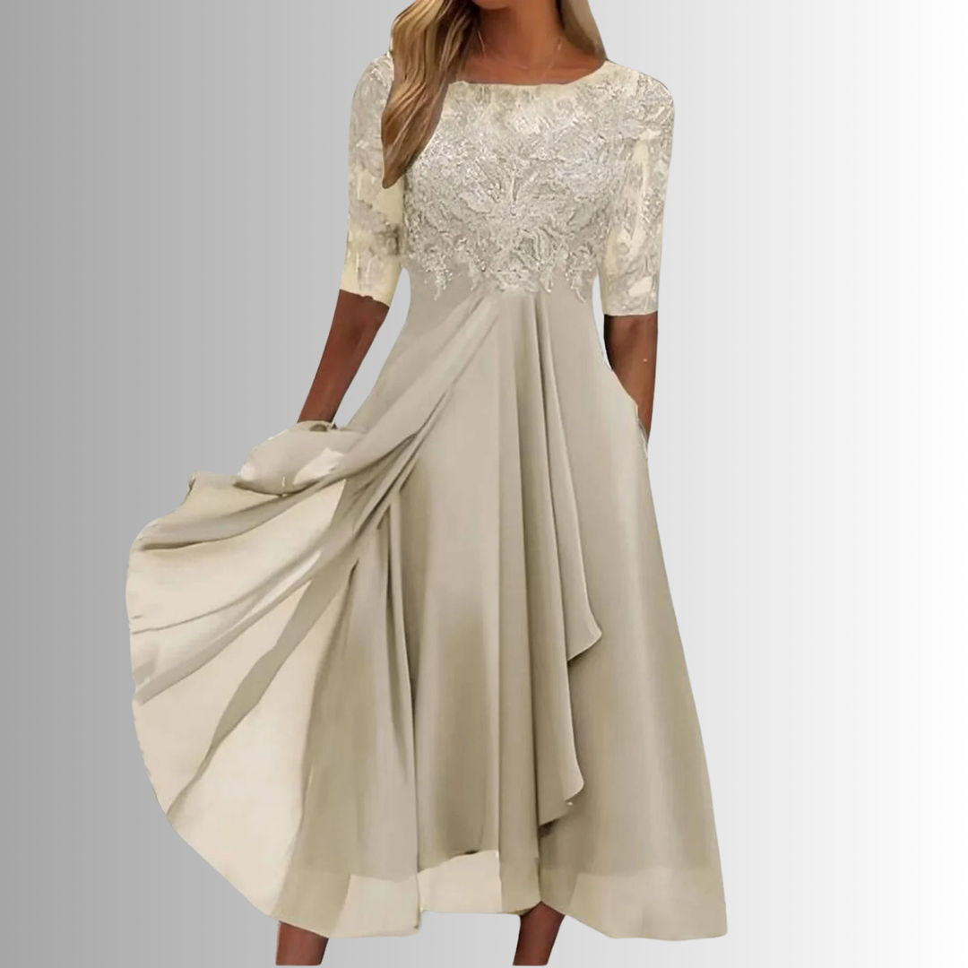 Women's  Timeless Lace Elegance Dress