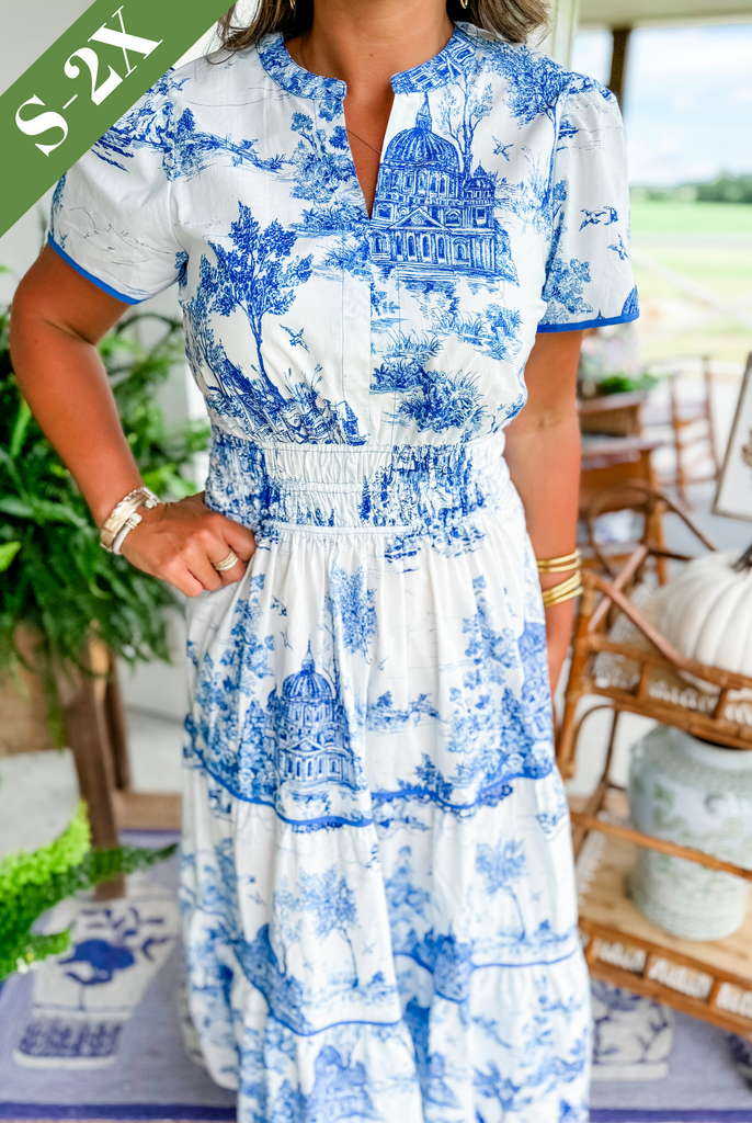 Women's Classic Toile Maxi