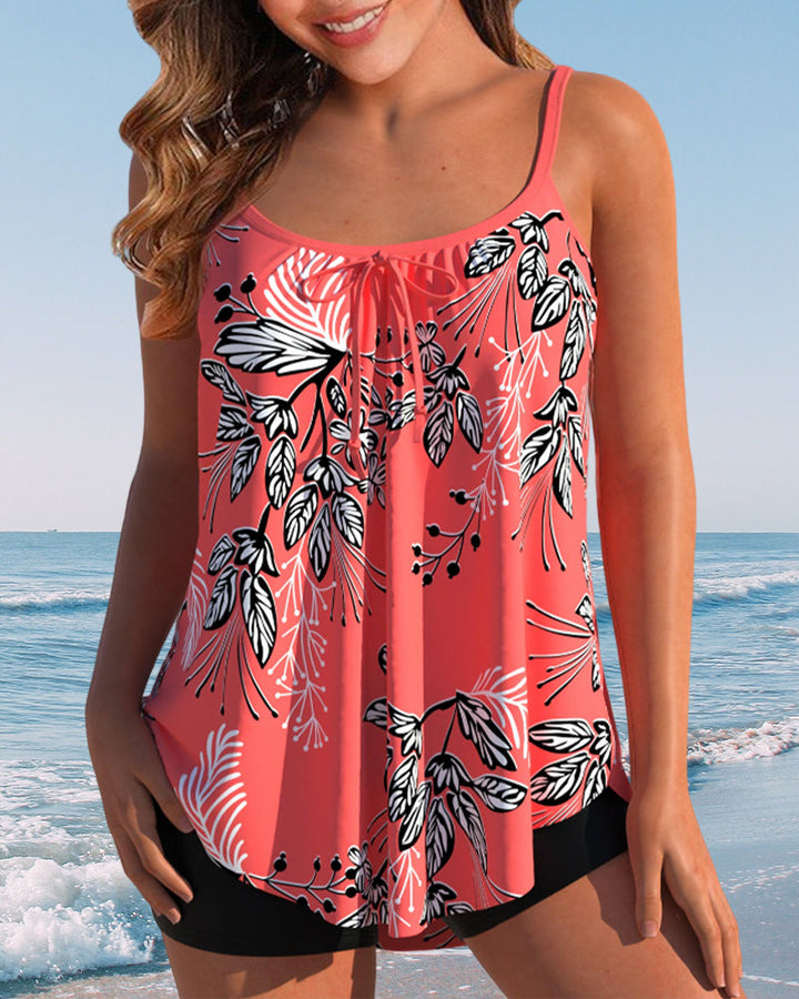 Women's Printed Tankini