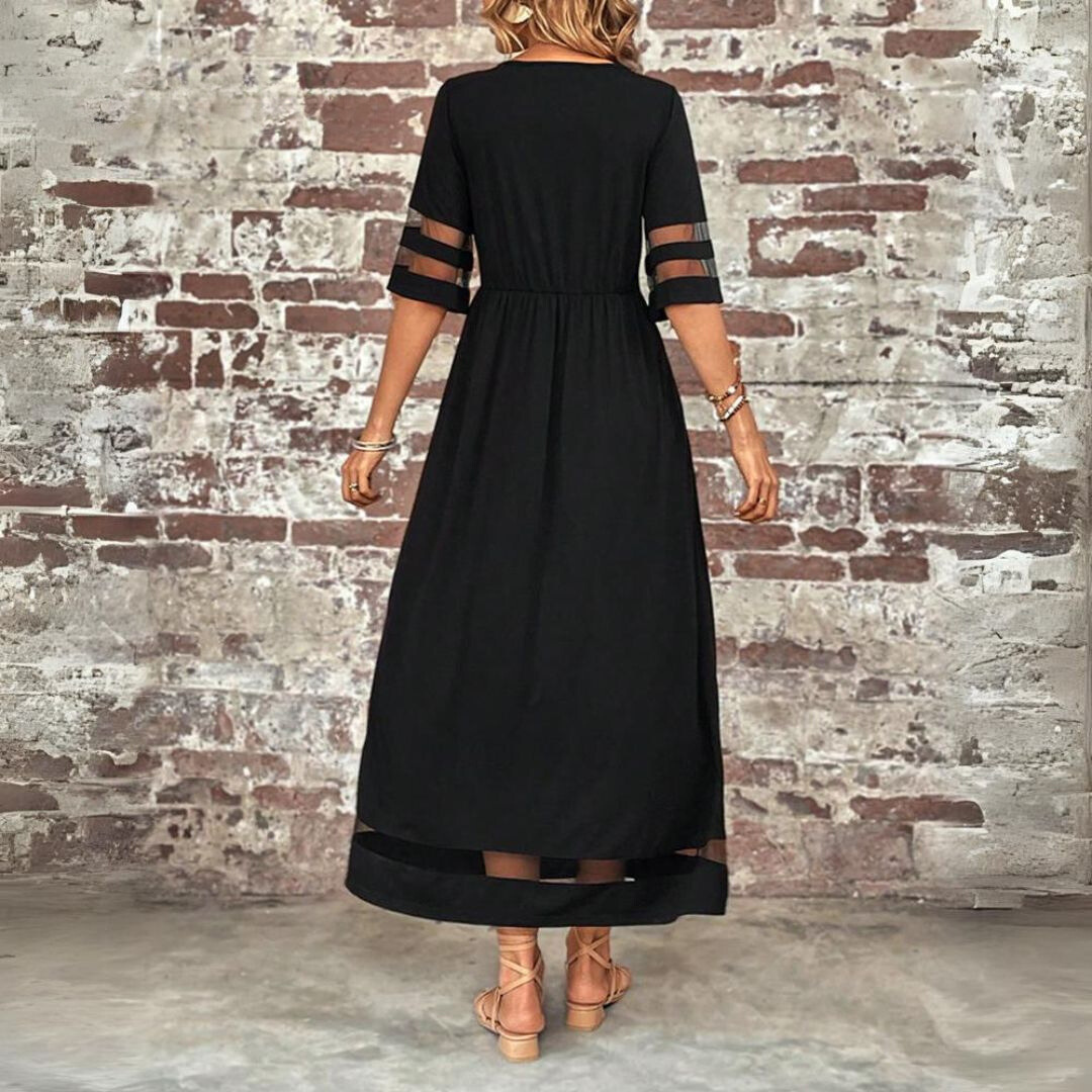 Women's Flattering Elegance Dress With Tummy Coverage