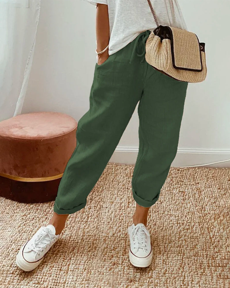 Women's Casual & Elegant Waistband Trouser