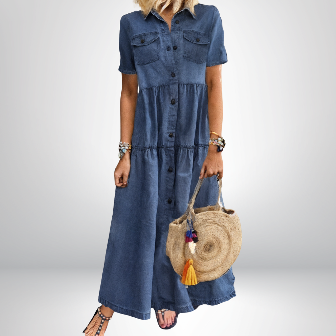 Women's Soft Denim Dress