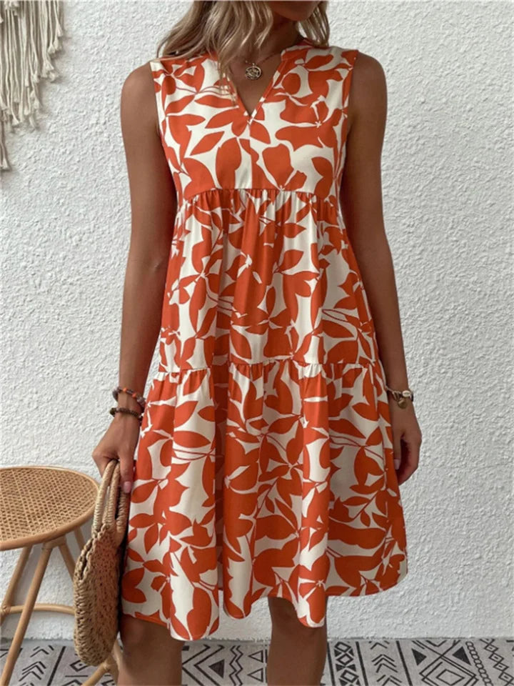 Women's Blooming Flowy Dress