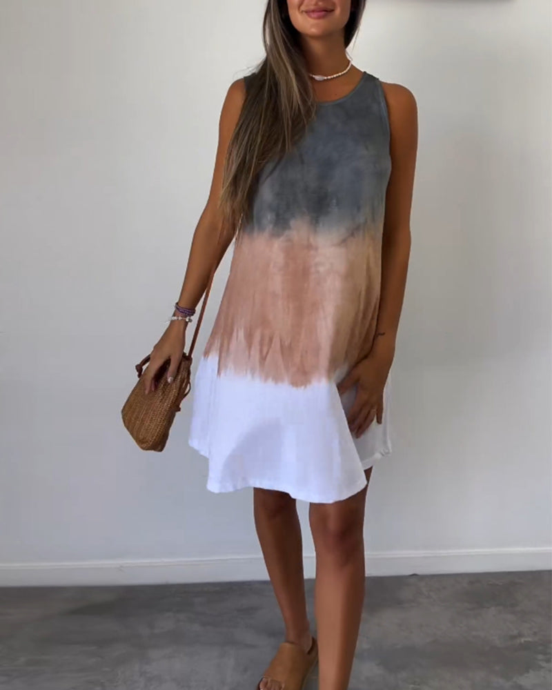 Women’s Casual Gradient Dress