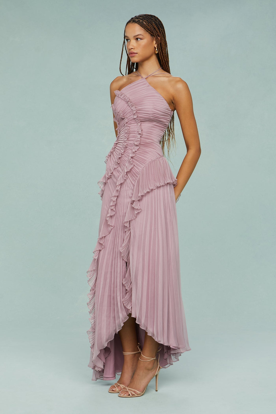 Women's Elegant Halter Dress