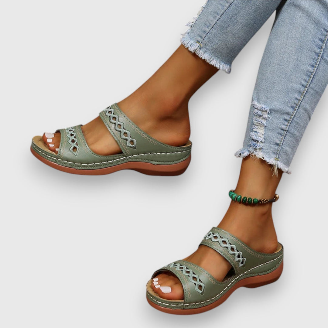Women's Duo Panel Sandals